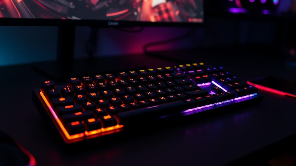 Corsair Galleon 100 SD keyboard with Stream Deck integration on a desk