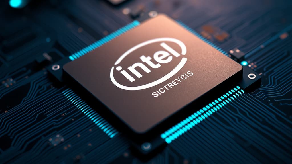 Intel Core Ultra Series 3 Panther Lake processor chip closeup